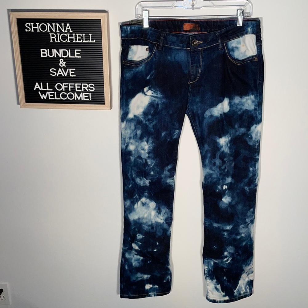 Custom Bleached Cross Jeanswear Pants/Jeans Size 32